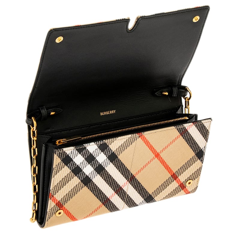 Burberry Snip Wallet on Chain Bag