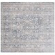 preview thumbnail 37 of 39, SAFAVIEH Harlow Germaine Vintage Distressed Rug 6'3" Square - Ivory Blue/Grey - Square