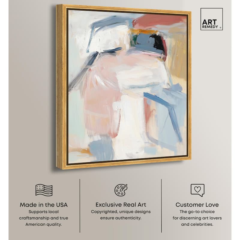 Dreamlike Palette II Canvas by Art Remedy