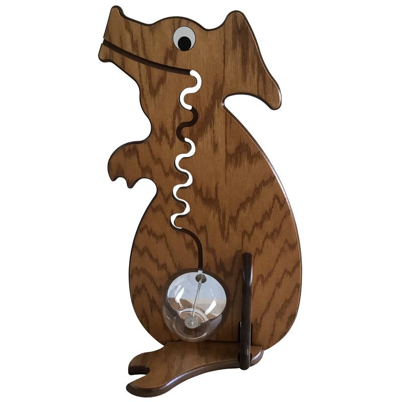 Oak Big Belly Piggy Bank
