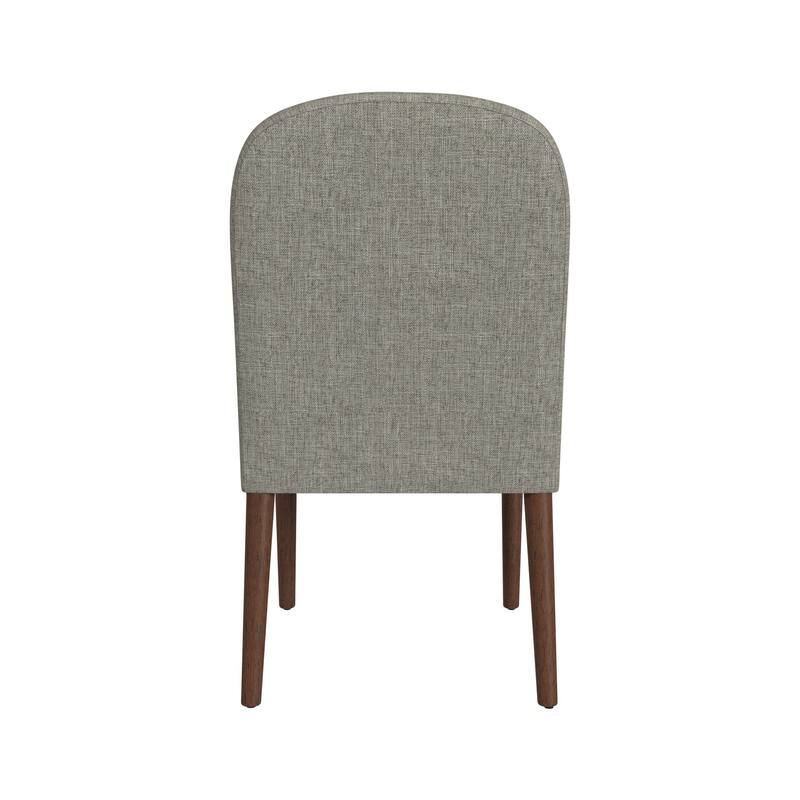 HomePop Rounded back Upholstered Dining chair-Single Pack