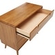 preview thumbnail 7 of 8, Clark Oak Finish 3-drawer Dresser by iNSPIRE Q Modern