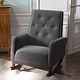 preview thumbnail 3 of 2, Westbrock Mid Century Modern Glider Rocking Chair for Nursery