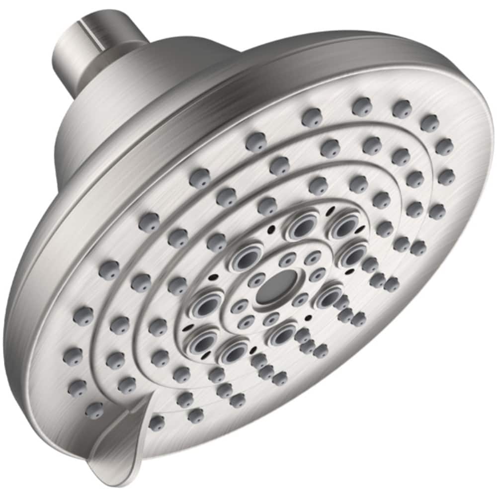 5-Inch Stainless Steel Rain Shower Head with 6 Modes and Anti-Clog Nozzles High Pressure - ‎4.72 x 4.53 x 3.74