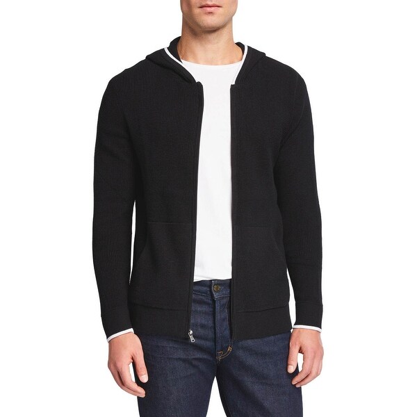 mens front zip hoodie