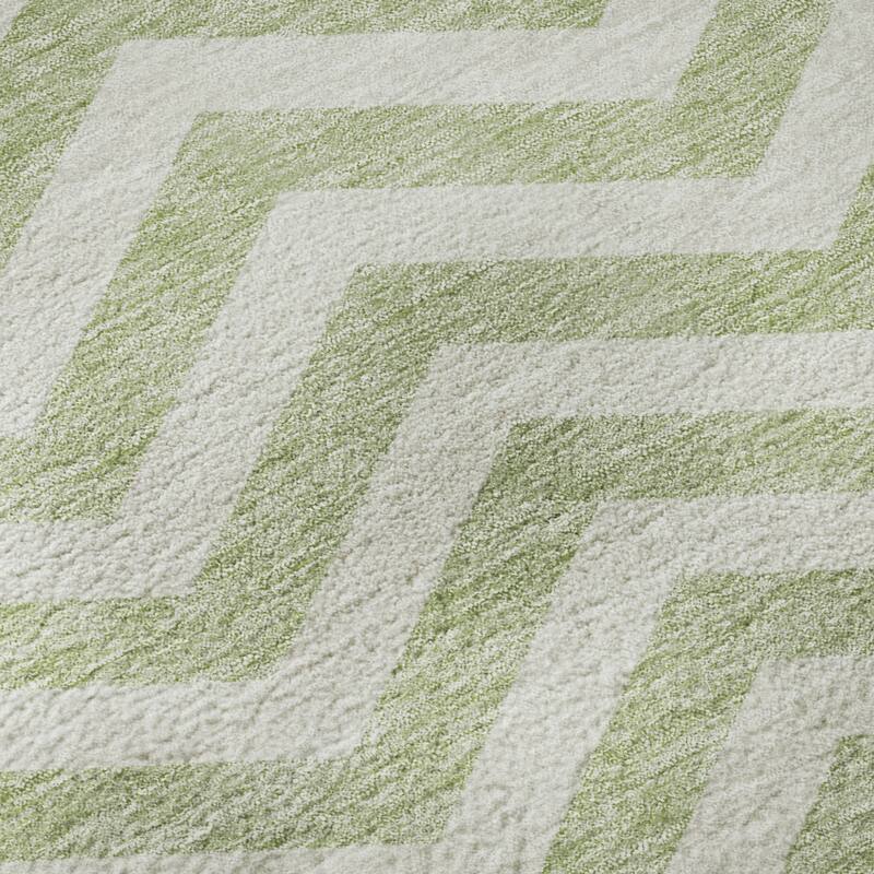 Premium Washable Super Soft Modern Chevron Mayfield Rug