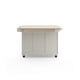 preview thumbnail 37 of 44, Homestyles Mobile Kitchen Island Cart with Wood Top and Dropleaf Breakfast Bar
