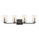 preview thumbnail 1 of 0, Maxim 21284 Dart 4 Light 30" Wide Vanity Light Black
