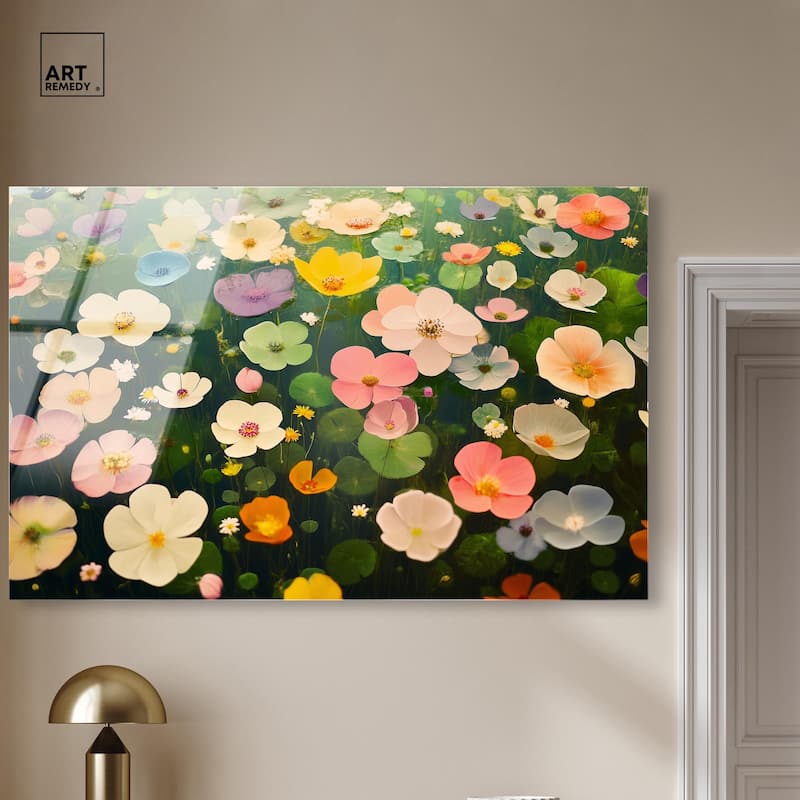 Meadow of Dreams Acrylic by Art Remedy, Ready to Hang