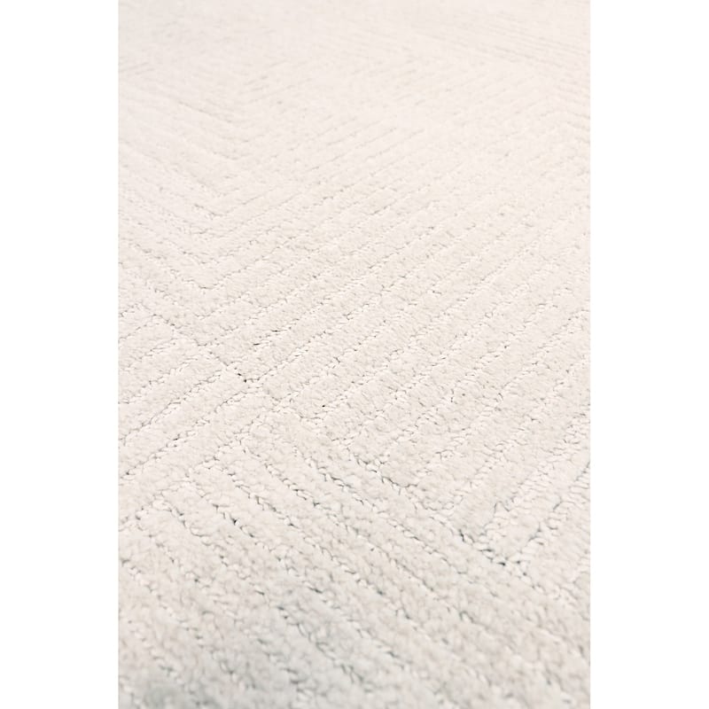 Pasargad Home Turkish Sutton Striped Ivory Area Rug