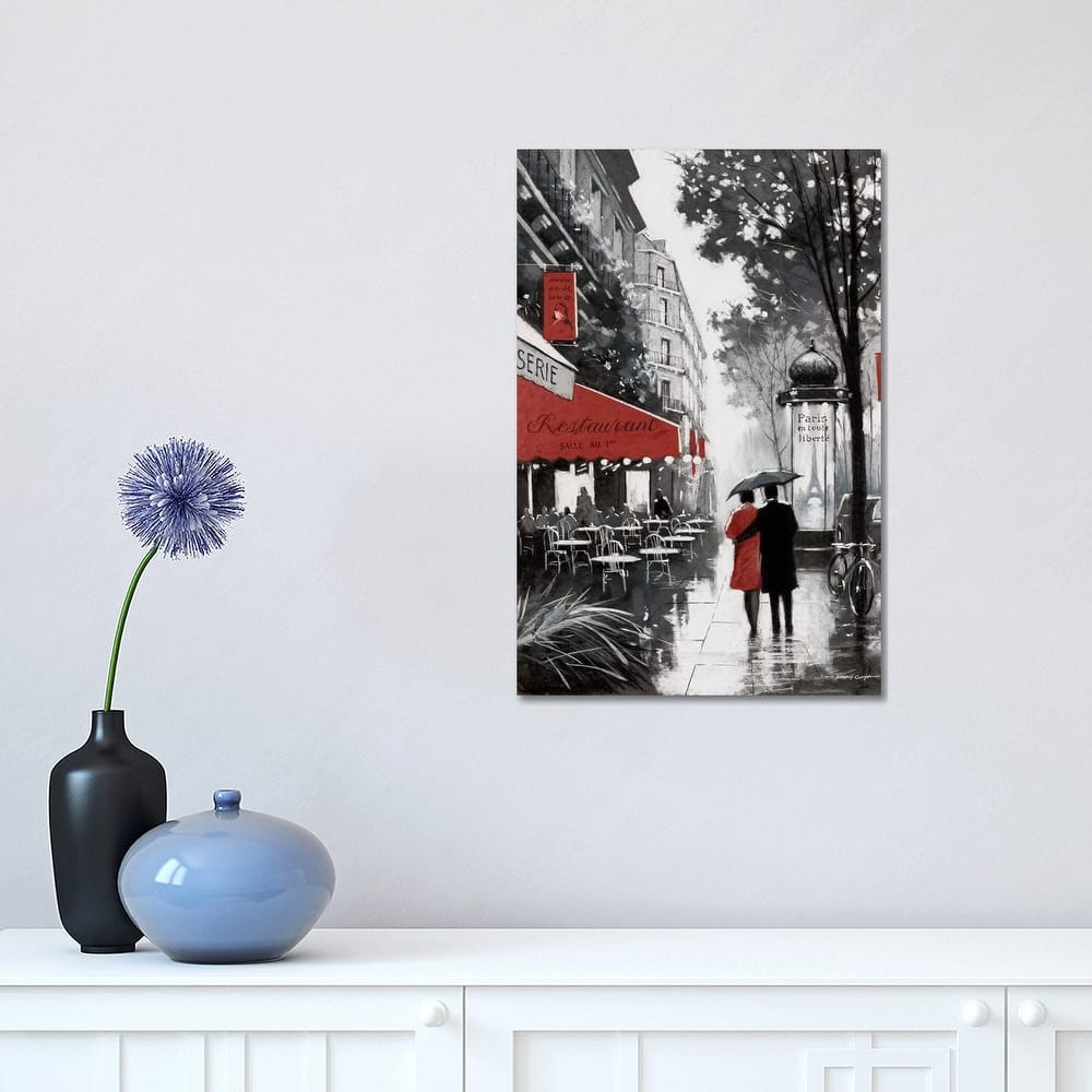 iCanvas "Rainy Paris II" by E.A. Orme Canvas Print