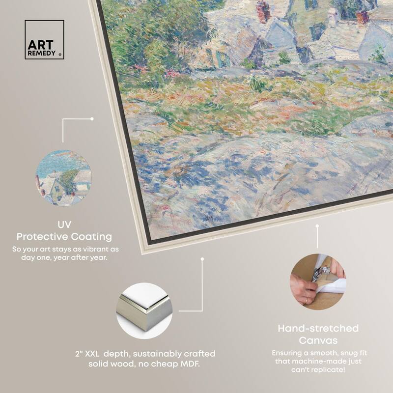 Hassam New England Headlands Canvas by Art Remedy