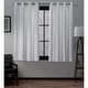 preview thumbnail 56 of 68, ATI Home Academy Total Blackout Grommet Top Curtain Panel Pair 52X63 - White