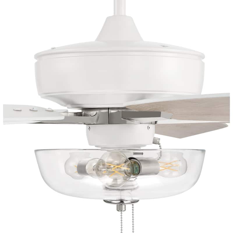 Craftmade S1015-60WWOK Super Pro 60" 5 Blade Indoor LED Ceiling Fan