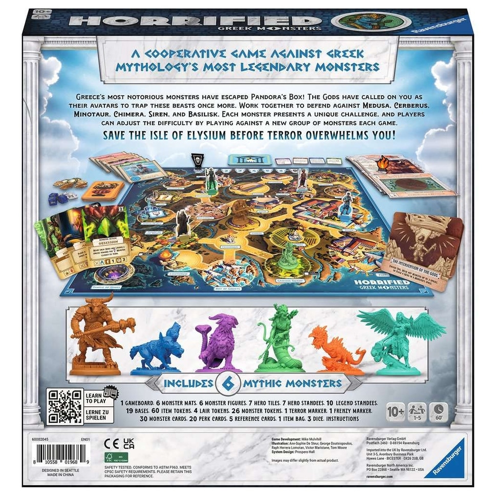 Horrified: Greek Monsters Board Game - Bed Bath & Beyond - 40895053