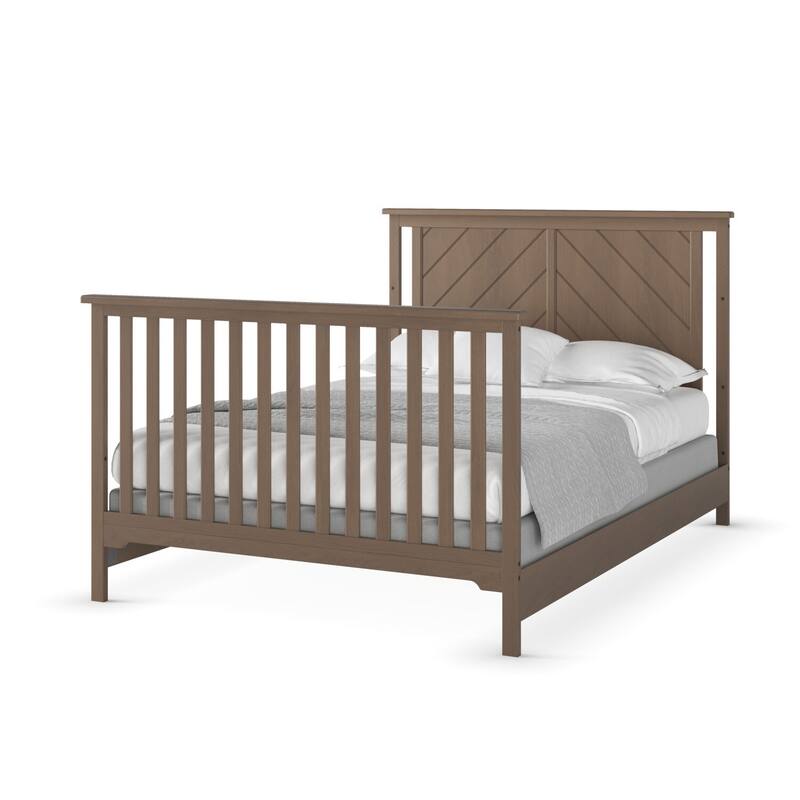 Forever Eclectic Hampton Flat Top 4-in-1 Convertible Baby Crib