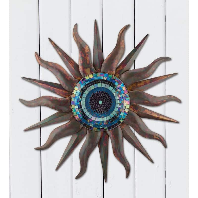 Indigo Sun Wall Decor 36"