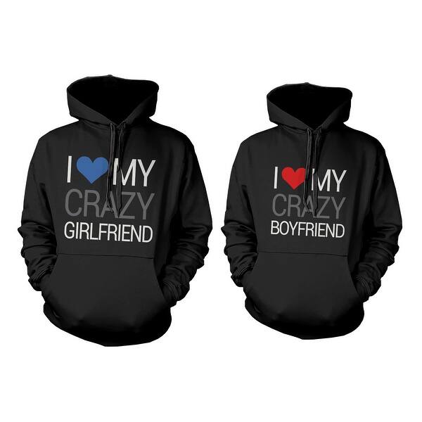 Shop I Love My Crazy Boyfriend And Girlfriend Cute Matching Couple