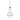 Trade Winds Hammond 1-Light Pendant in Matte Black