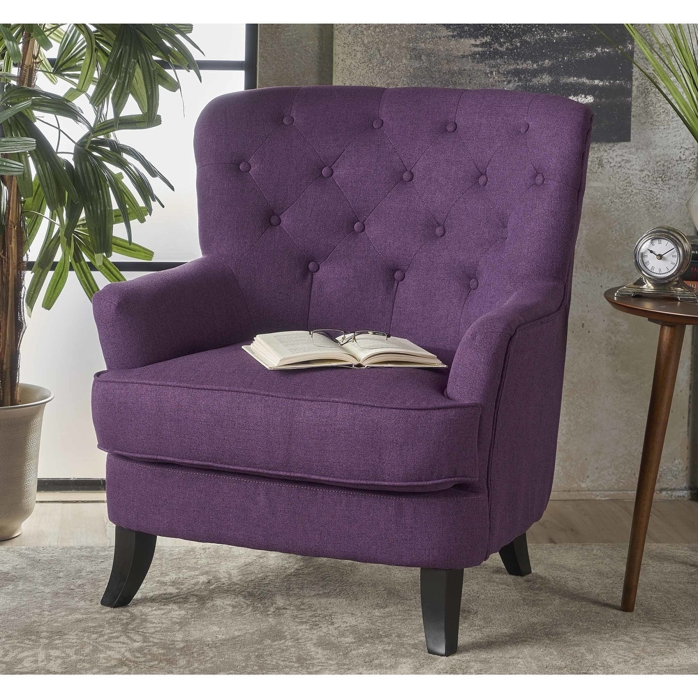 Purple shop upholstered chair