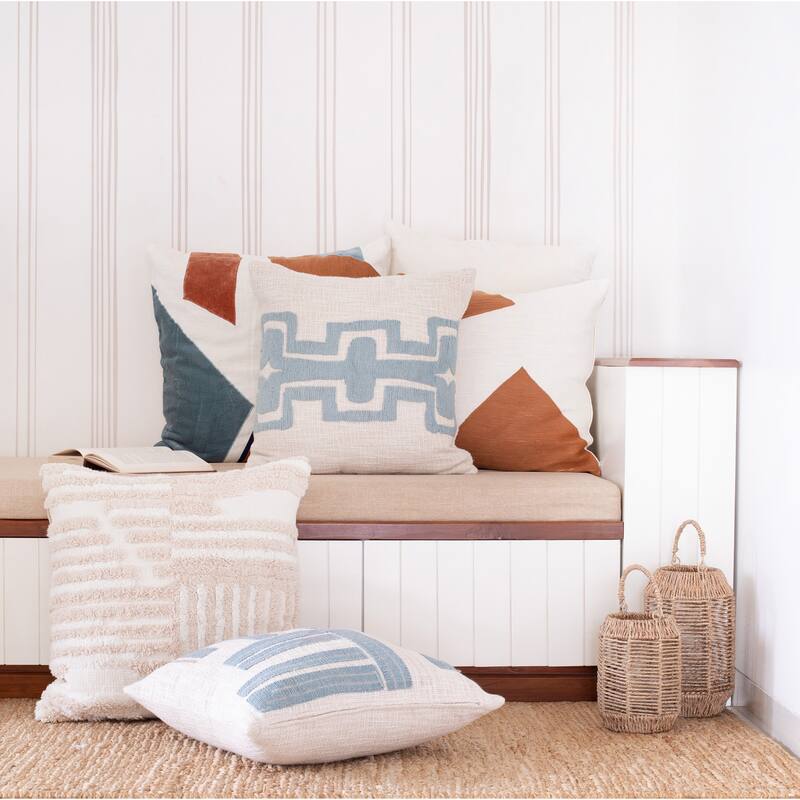 Sevita Stacy Garcia Contemporary Geometric Indoor Throw Pillow