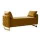 preview thumbnail 44 of 65, Robert Modern Upholstered Flip Top Storage Bench with Two Pillows by HULALA HOME
