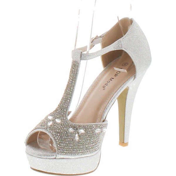 1 strap heels