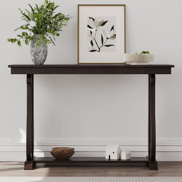 old maison コンソール　テーブル 48-Inch Rustic Vintage Console Table --- Farmhouse Style Entryway