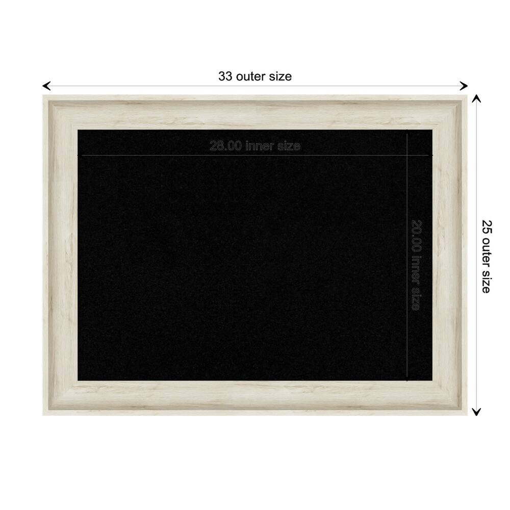 Regal Birch Cream Framed White Bulletin Board, Organization Board, Pin Board