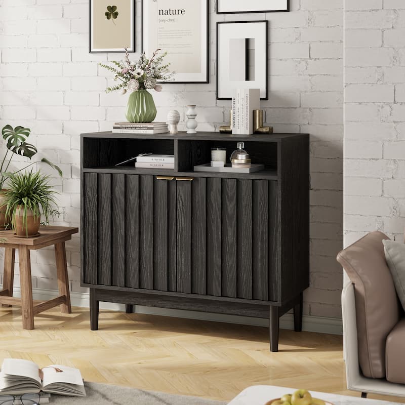 34 in. Buffet with Adjustable Shelves