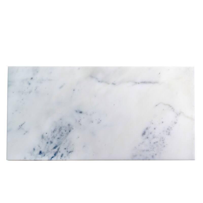 Apollo tile 12 x 24 Grandis Polished White Gray Calacatta Gold Marble Tile (10 sq ft/case) - 5 Pack