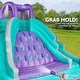 preview thumbnail 13 of 12, Sunny & Fun Ultra Climber Inflatable Water Slide Park & Climbing Wall with Air Pump