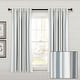 preview thumbnail 53 of 85, Lush Decor Farmhouse Stripe Yarn Dyed Cotton Window Curtain Panel Pair