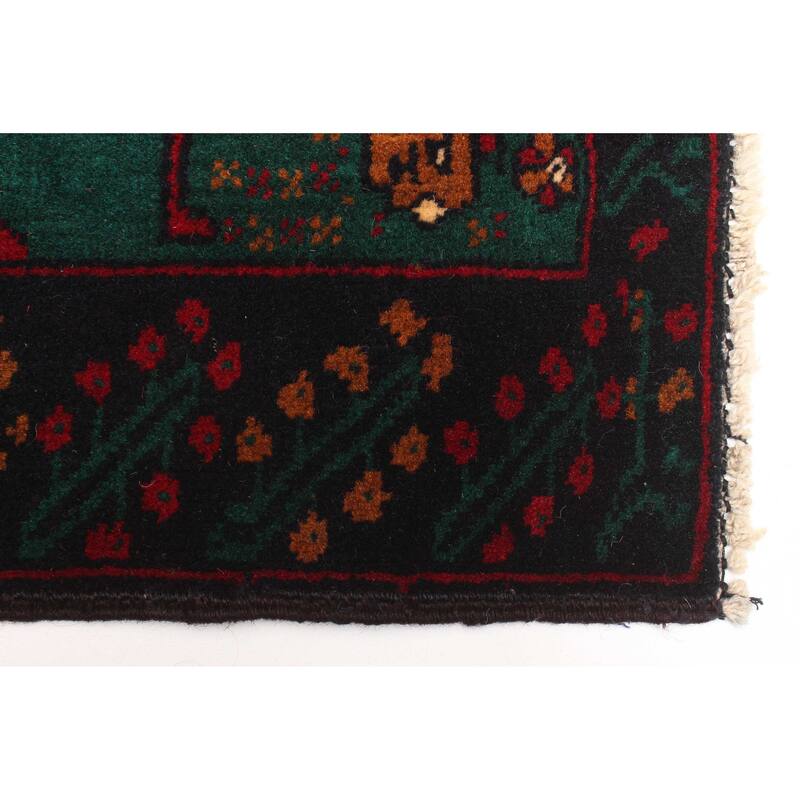 ECARPETGALLERY Hand-knotted Teimani Burnt Orange Wool Rug - 2'9 x 4'1