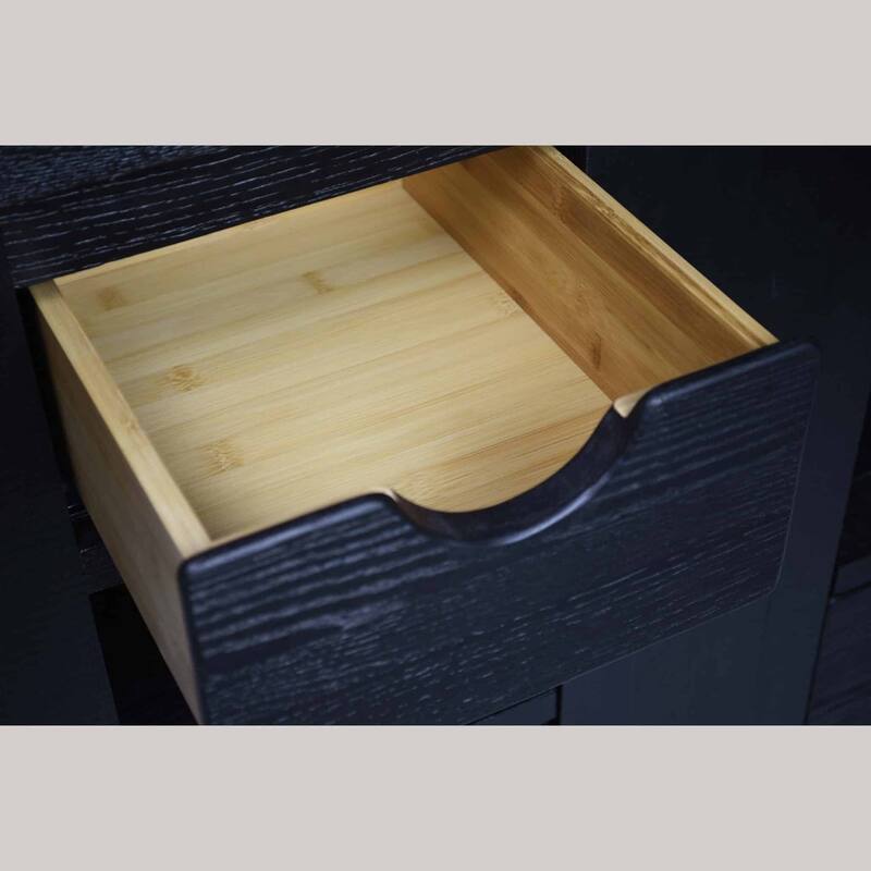 Vintner's Freestanding Reclaimed Oak Bathroom Vanity (Base Only)