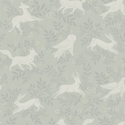 Chesapeake Revelry Sage Forest Frolic Wallpaper