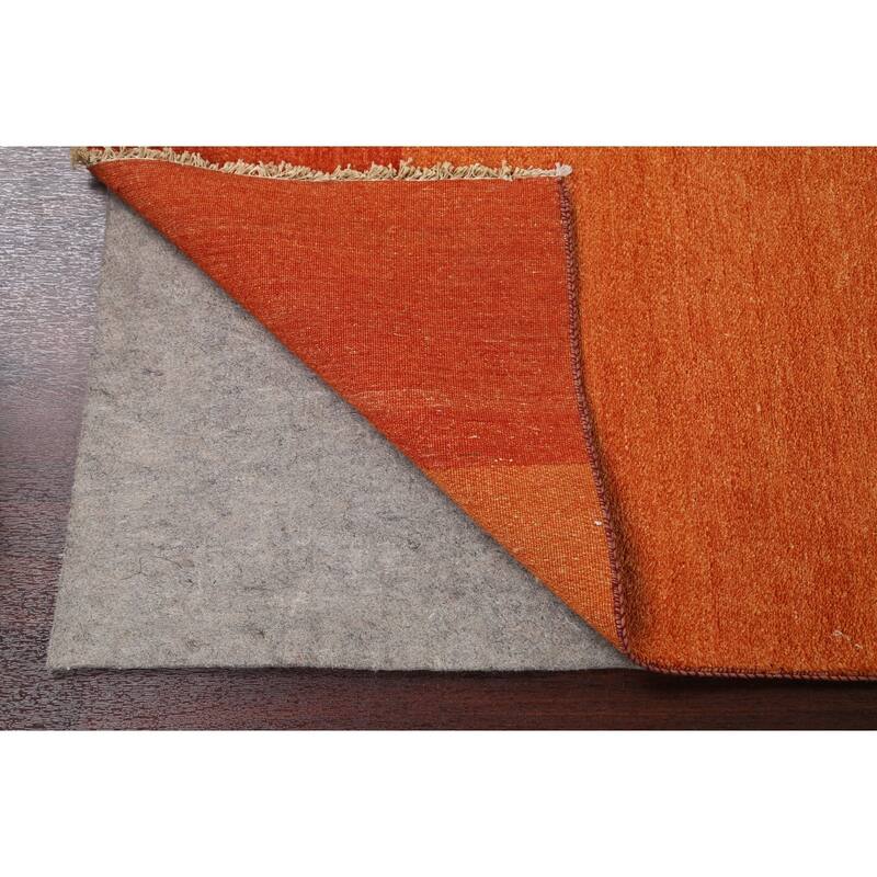 Modern Oriental Gabbeh Kashkoli Runner Rug Hand-knotted Wool Carpet - 2'6" x 20'8"