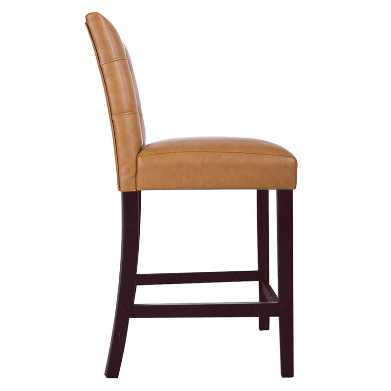 HomePop Upholstered Counter Stool - Set of 2