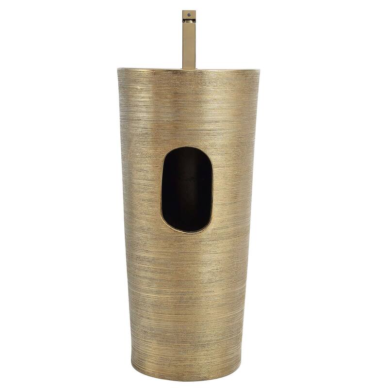 Fine Fixtures VANNES PEDESTAL 16"X16" BRUSHED GOLD