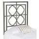 preview thumbnail 2 of 2, SAFAVIEH Silva Antique Iron Metal Geometric Headboard (Twin)