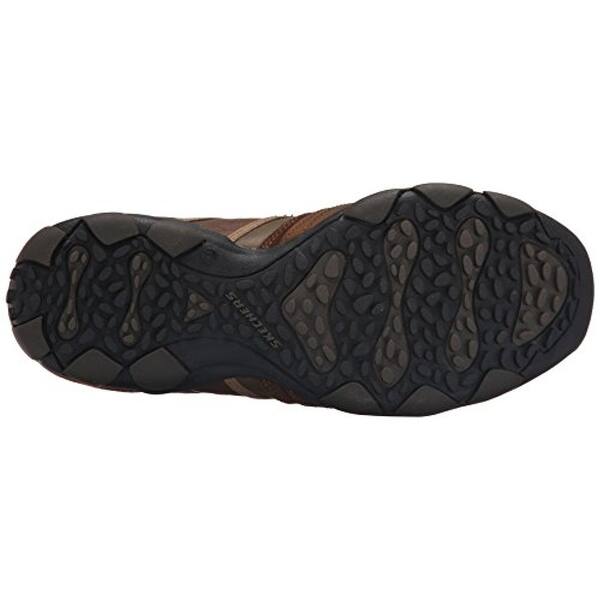 Shop Skechers Usa Men S Diameter Zinroy Slip On Loafer Dark Brown