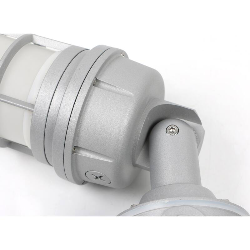 LED Adjustable Vapor Tight Fixture 20W RGB Selectable Gray Finish