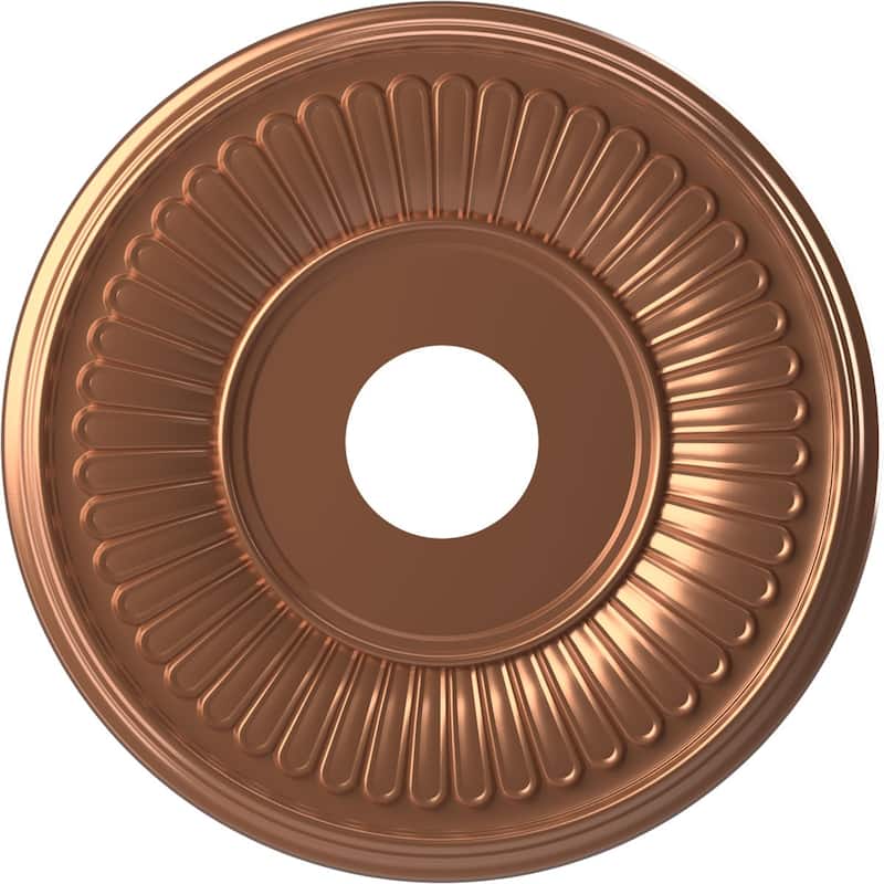 3 1/2" Inside Diameter - Berkshire Thermoformed PVC Ceiling Medallion