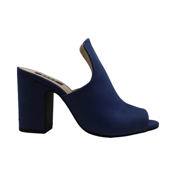 womens peep toe mules