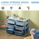 preview thumbnail 23 of 24, 3 Tier Kids Storage Unit, 6 Drawer Chest Toy Organizer Plastic Bins for Kids Bedroom Nursery Kindergarten Living Room