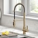 preview thumbnail 136 of 176, Kraus Britt Commercial 3-Function 1-Handle Pulldown Kitchen Faucet
