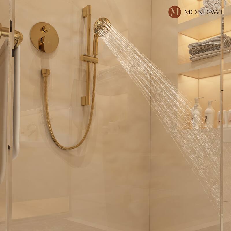 Retro Series 8 in. Rain Wall Mount Dual Shower Heads with 1.8 GPM