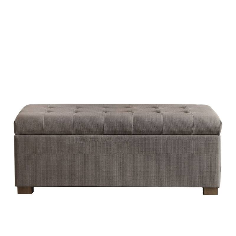 Porch & Den Tufted Storage Bench