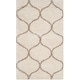 preview thumbnail 59 of 122, SAFAVIEH Hudson Shag Ogee Trellis 2-inch Thick Area Rug 3' x 5' - Ivory/Beige