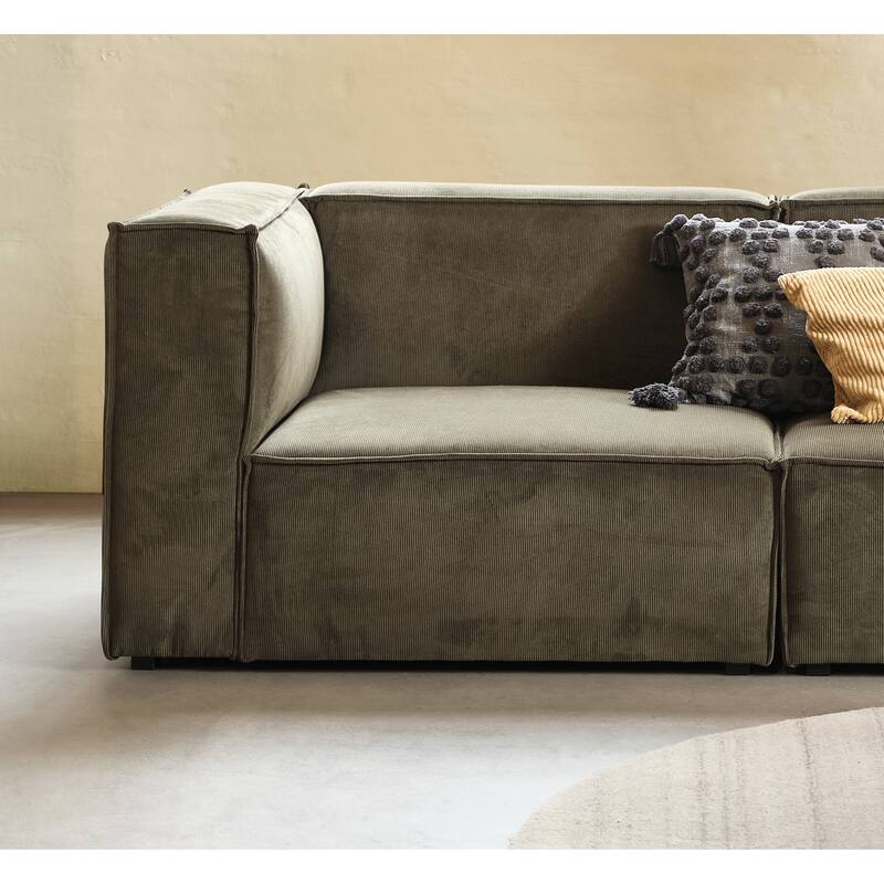 Rye Studio Deep Seat Modular End Chair